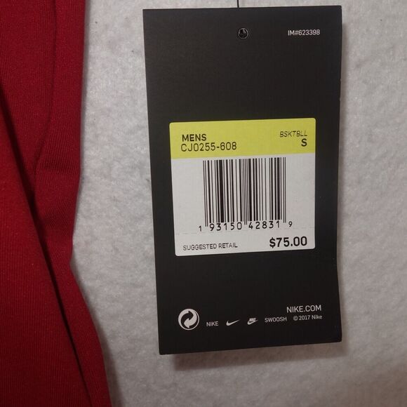 NEW Nike NBA G League SkyForce Dri-FIT Polo Shirt Men's Small RED - Picture 5 of 8